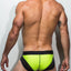 Marco Marco Neon Yellow NY Basketball Mesh Brief