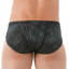 Gregg Homme Charcoal Wild West Faux Suede Loincloth Brief
