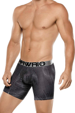 Hawai White Triangle Squares Boxer thumbnail 1