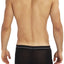 James Tudor Black Button-Fly Boxer
