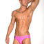 CheapUndies Neon Pink Racing Swim Brief