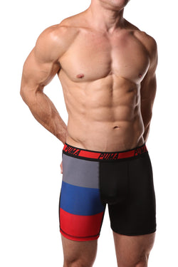 PUMA Black & Multi Side Panel Boxer Brief thumbnail 2