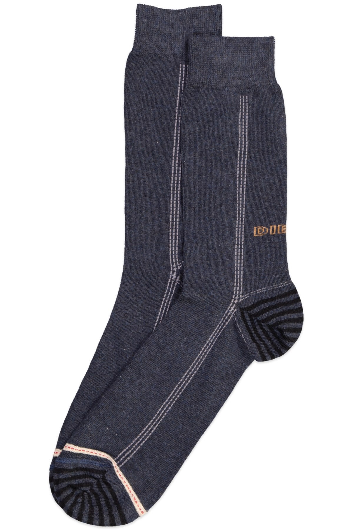 Diesel Black Denim Ray Socks