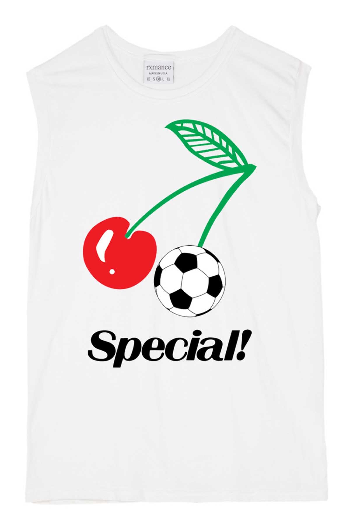 Rxmance White Cherries Muscle T