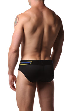 Freedom Reigns Black Micro Mesh Brief thumbnail 3