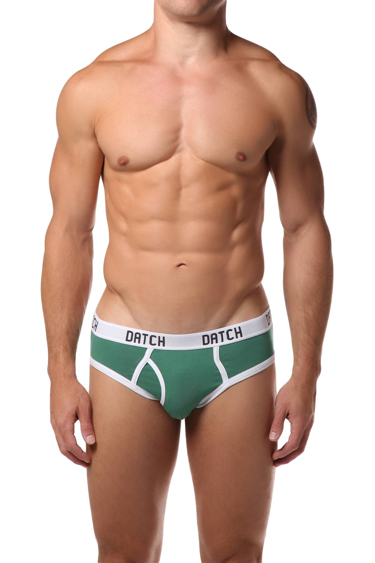 Datch Green Contrast Brief