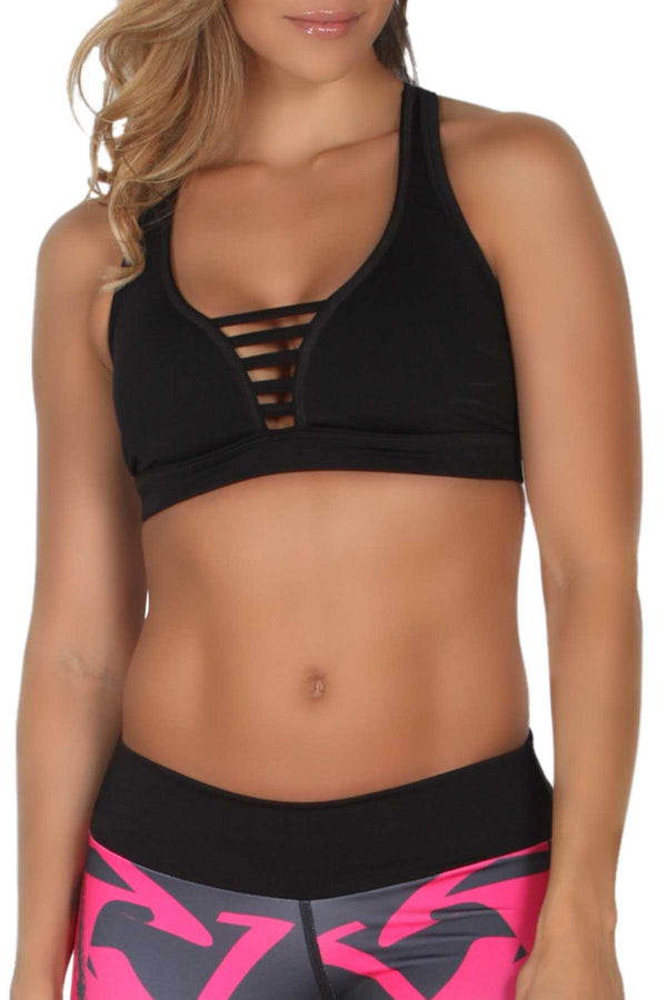 365me Black Sports Top