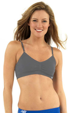 New Balance Grey Athletic Bra thumbnail 1