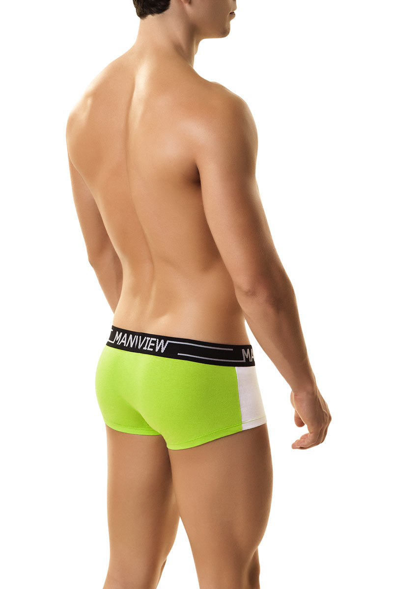 Manview Green & White Campus Class Boxer