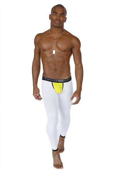 CheapUndies White & Green Down-Under Pant
