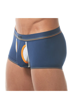 Gregg Homme Navy Sense Ribbed Modal Trunk thumbnail 2