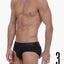 2(X)IST Black 3-Pack Essential No-Show Brief
