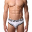 Freedom Reigns White & Black Contrast Brief