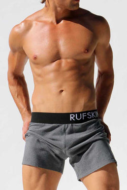 Rufskin Grey Daniel Loose Fit Stretch Lounge Shorts thumbnail 1