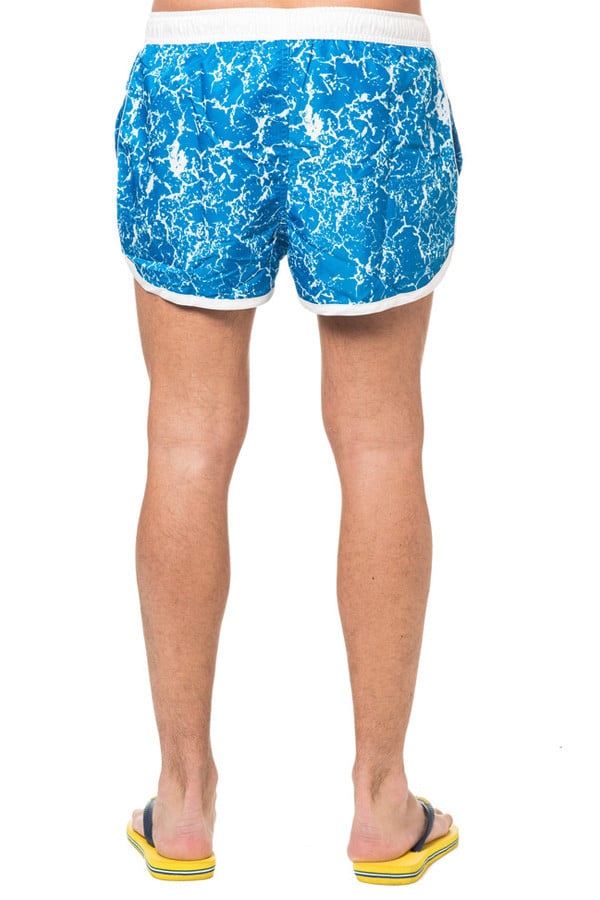 Frank Dandy Blue Paint Job Saint Paul Swim Short