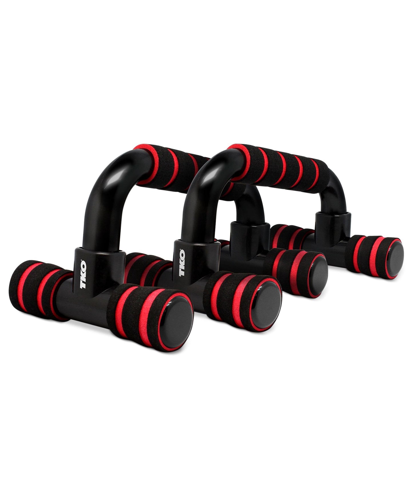 TKO Push Up Bars, Onyx/ Lava