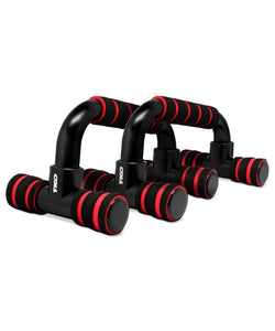 TKO Push Up Bars, Onyx/ Lava thumbnail 2
