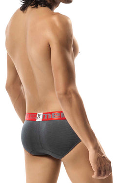 Xtremen Grey Microfiber Jacquard Brief thumbnail 2