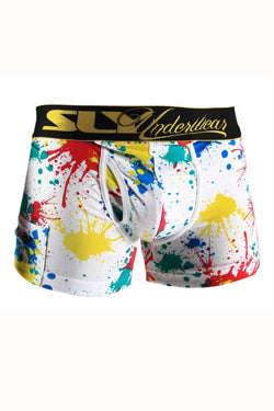 Sly White Splatter Boxer Brief thumbnail 4