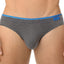 2(X)IST White & Black Stripe Barcode Modal No Show Bikini