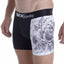 Sly Black & White Rose Boxer Brief