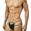Candyman Blue Square Thong