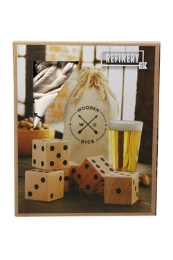 Refinery Brand Giant Wooden Dice thumbnail 2