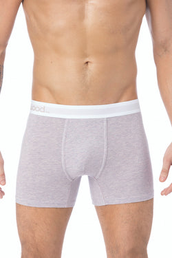 WOOD Violet Grey Heather Boxer Brief thumbnail 1