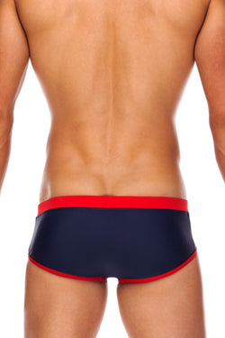 Tribe Navy & Red Indian Swim Boy Brief thumbnail 3