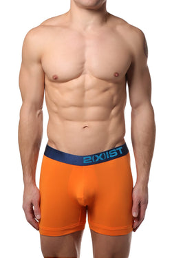 2(X)IST Orange & Blue Electric Cotton Boxer Brief thumbnail 1