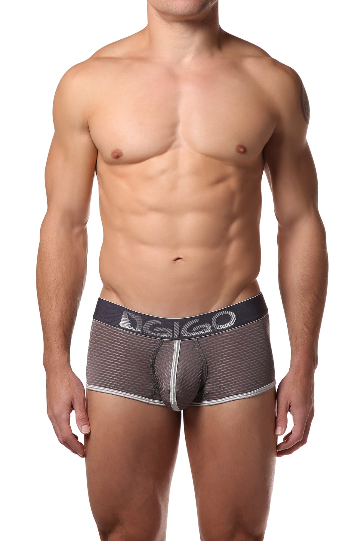 Gigo Grafic Grey Boxer Brief