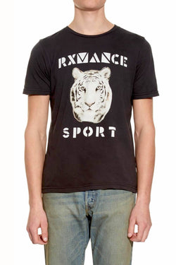 Rxmance Unisex Black Tiger Crew T thumbnail 1