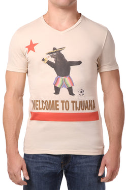 Spenglish Tan Welcome to Tijuana Tee thumbnail 1