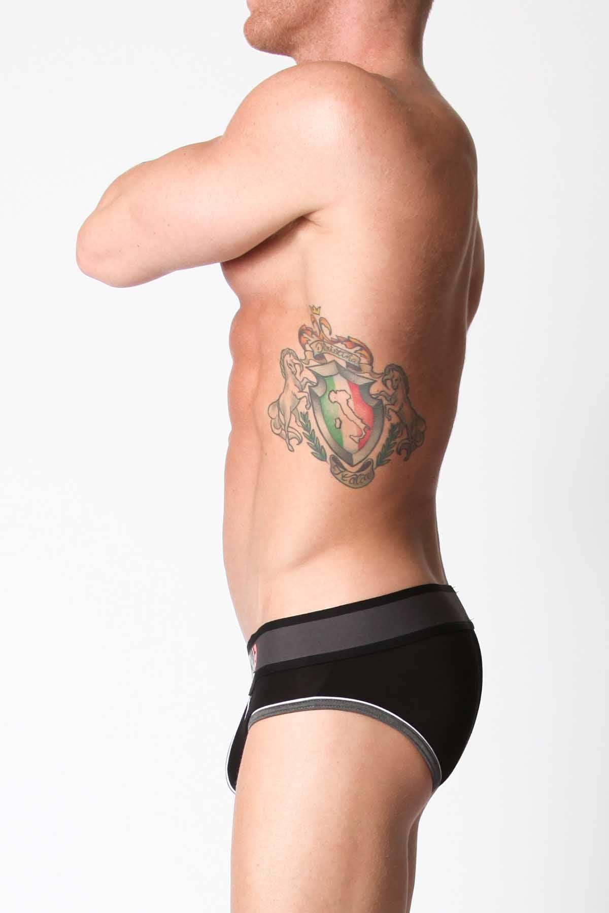 Cellblock 13 Grey Liquid Shadow Brief