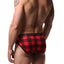 Bear Skn Red Backwoods Brief