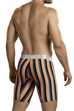 Hawai Orange Neon Stripe Long Boxer Brief thumbnail 2