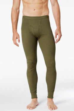 Alfani Fatigue Green Thermal Knit Waffle Pant thumbnail 1