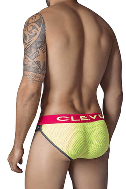 Clever Neon-Yellow Spaceman Brief thumbnail 2