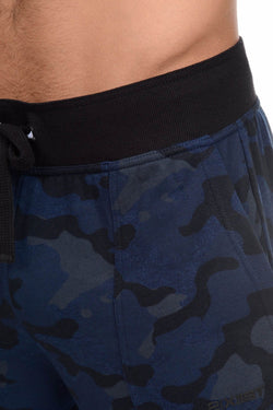 2(X)IST Blue-Camo Core French Terry Sweatpant thumbnail 2