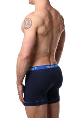 2(X)IST Navy & Fuchsia Performance Cotton Boxer Brief 2-Pack thumbnail 4