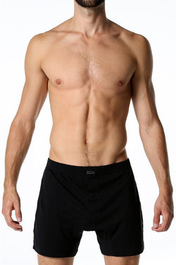 2(X)IST Black Pima Cotton Button-fly Boxer thumbnail 2