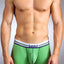 Baskit Lime-Green Ribbed Low-Rise Trunk