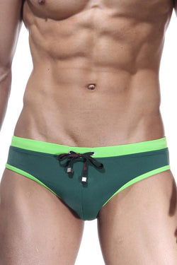 BWET Green Copacabana Swim Brief thumbnail 1