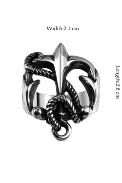 Gomaya Anchor Stainless Steel Ring thumbnail 3