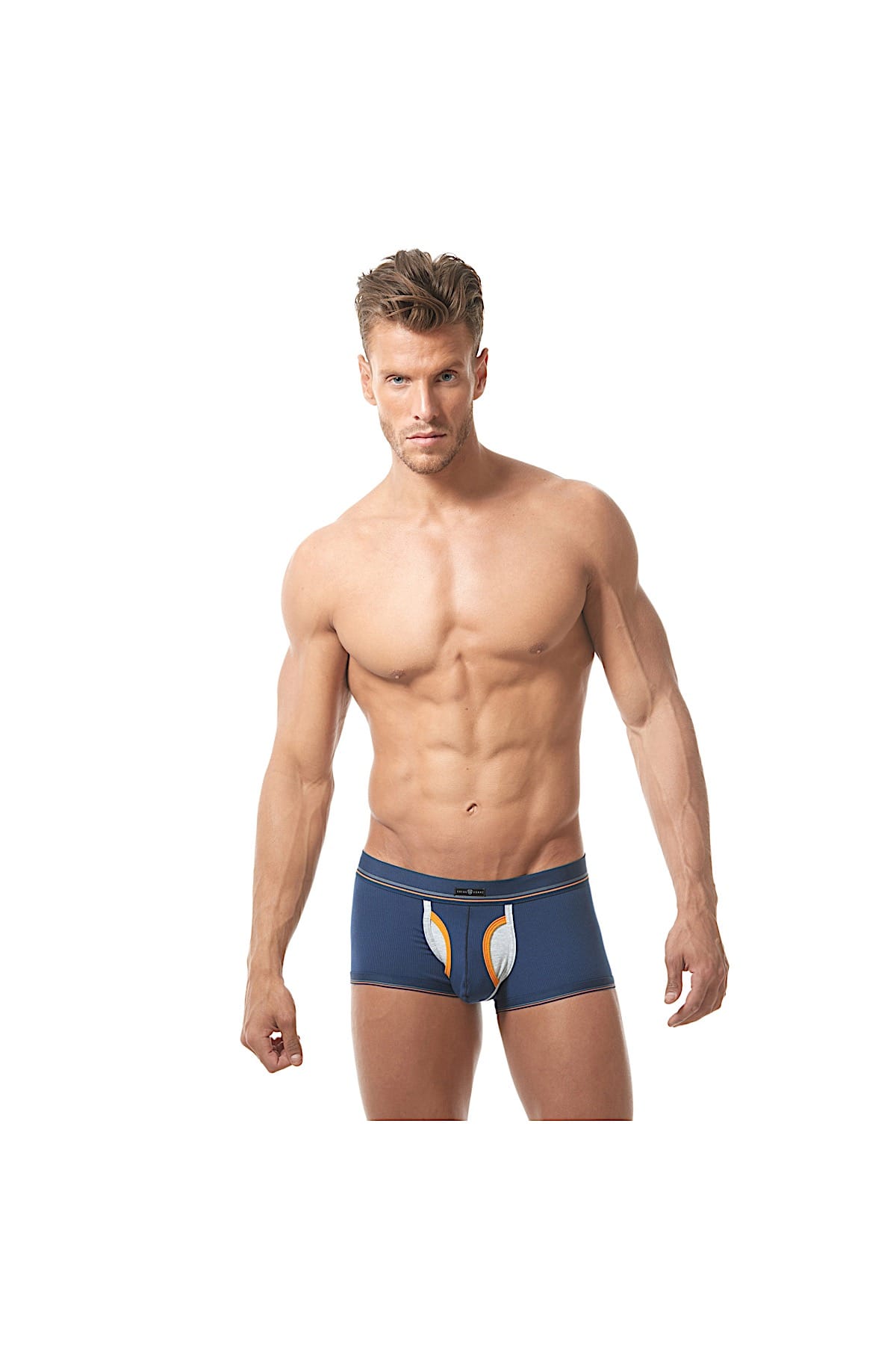 Gregg Homme Navy Sense Ribbed Modal Trunk