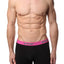 2(X)IST Black Contrast Performance Cotton Boxer Brief 2-Pack