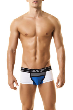 Manview Blue & White Campus Class Boxer thumbnail 1