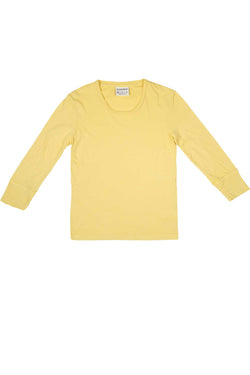 Rxmance Sunny Yellow 3/4 Sleeve Lounge Tee thumbnail 1