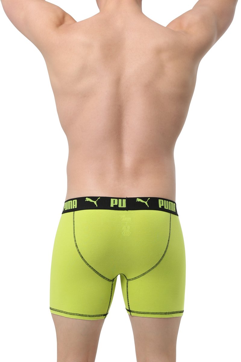 Puma Pastel Green Premium Boxer Brief 2-Pack