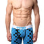 PSD Blue Flannel-Print Boxer Brief